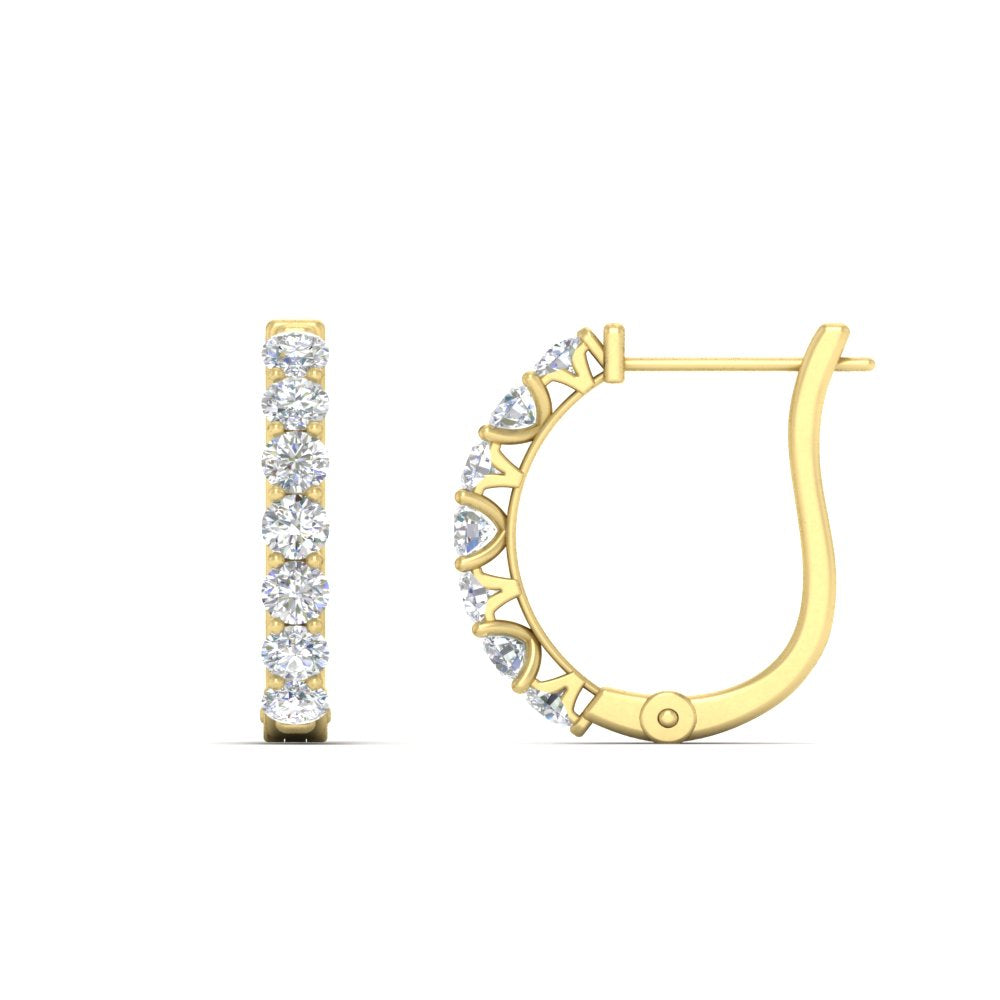 Modern Huggie Hoop Earrings
