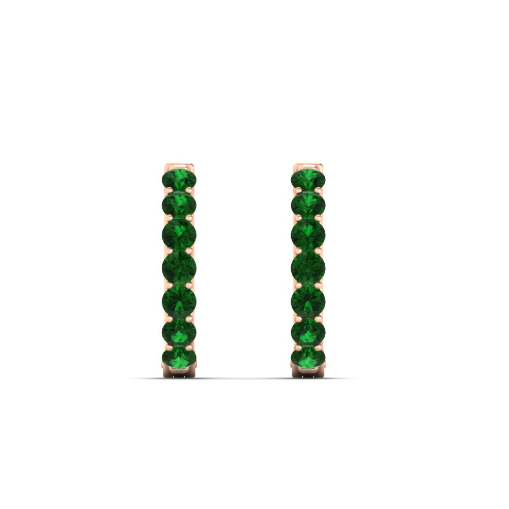 Modern Huggie Hoop Earrings
