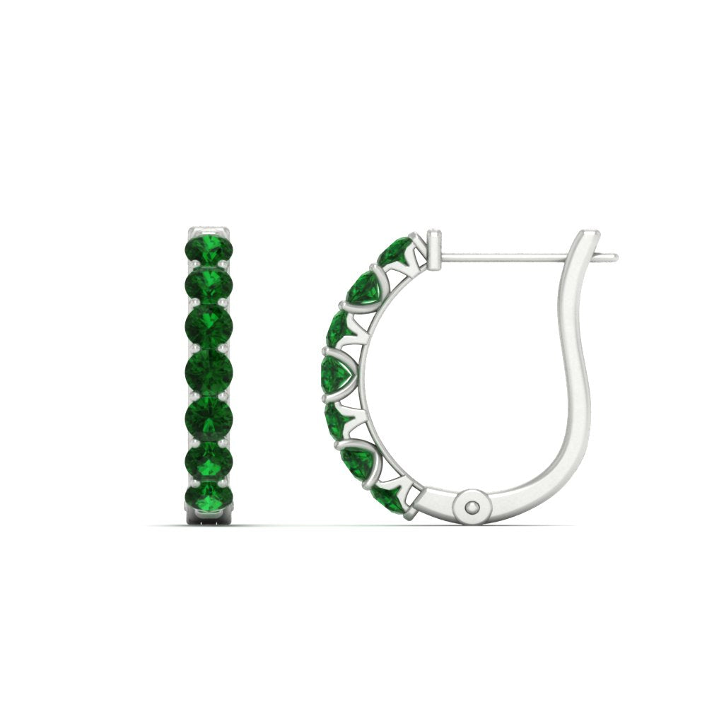 Modern Huggie Hoop Earrings