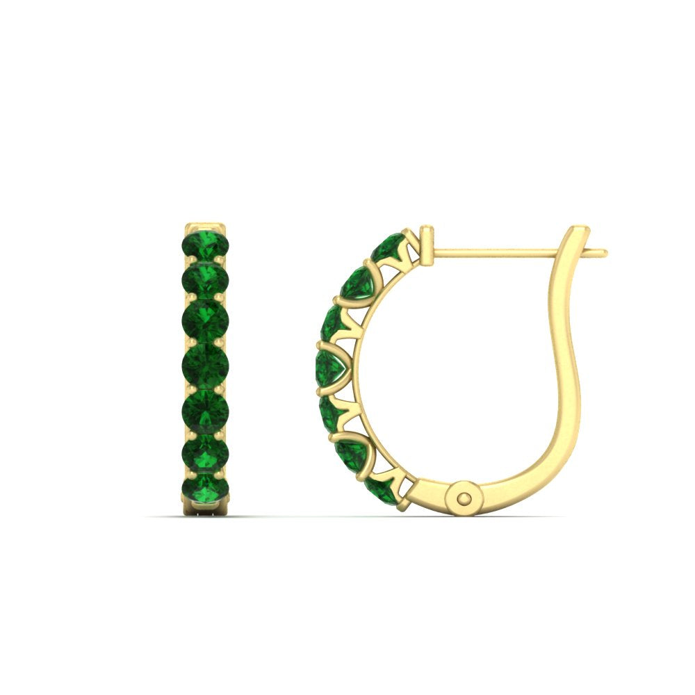 Modern Huggie Hoop Earrings