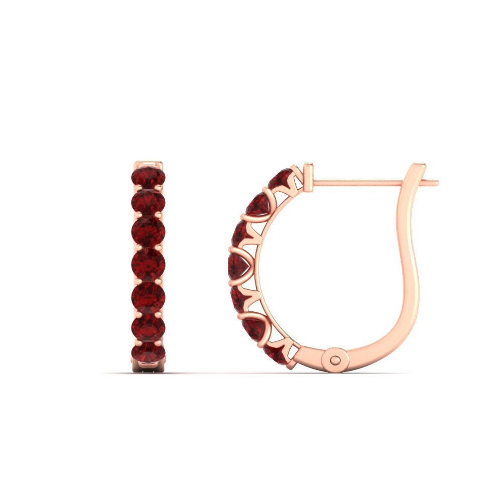 Modern Huggie Hoop Earrings