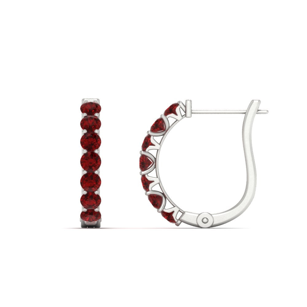 Modern Huggie Hoop Earrings