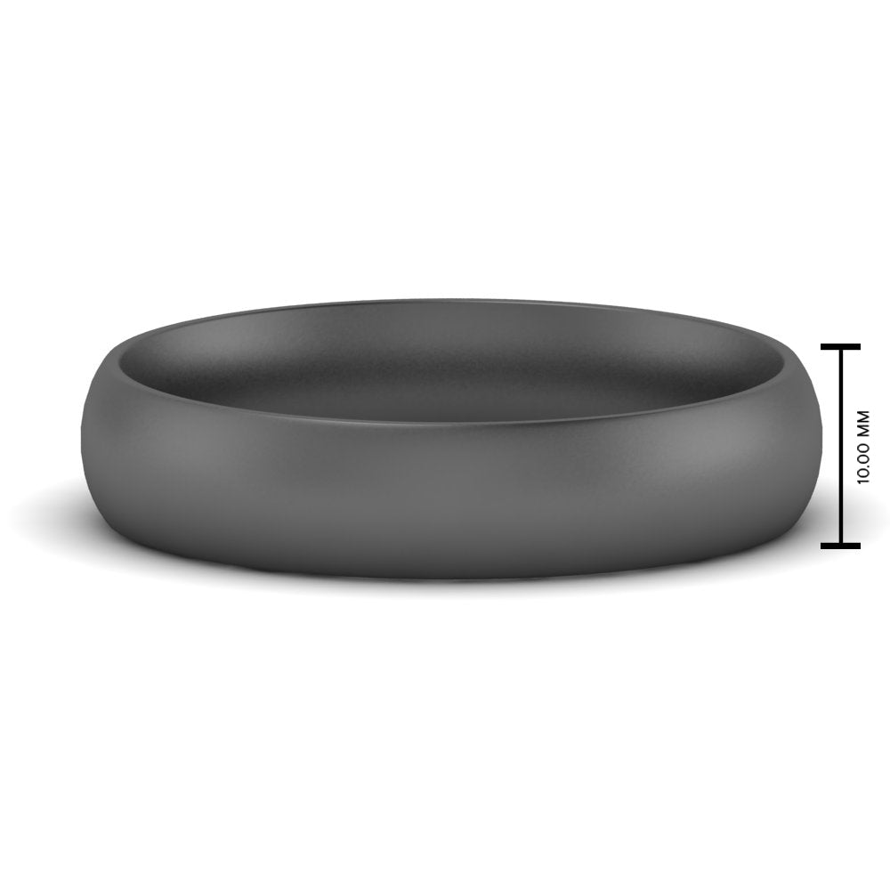Comfort Fit Mens Wedding Band