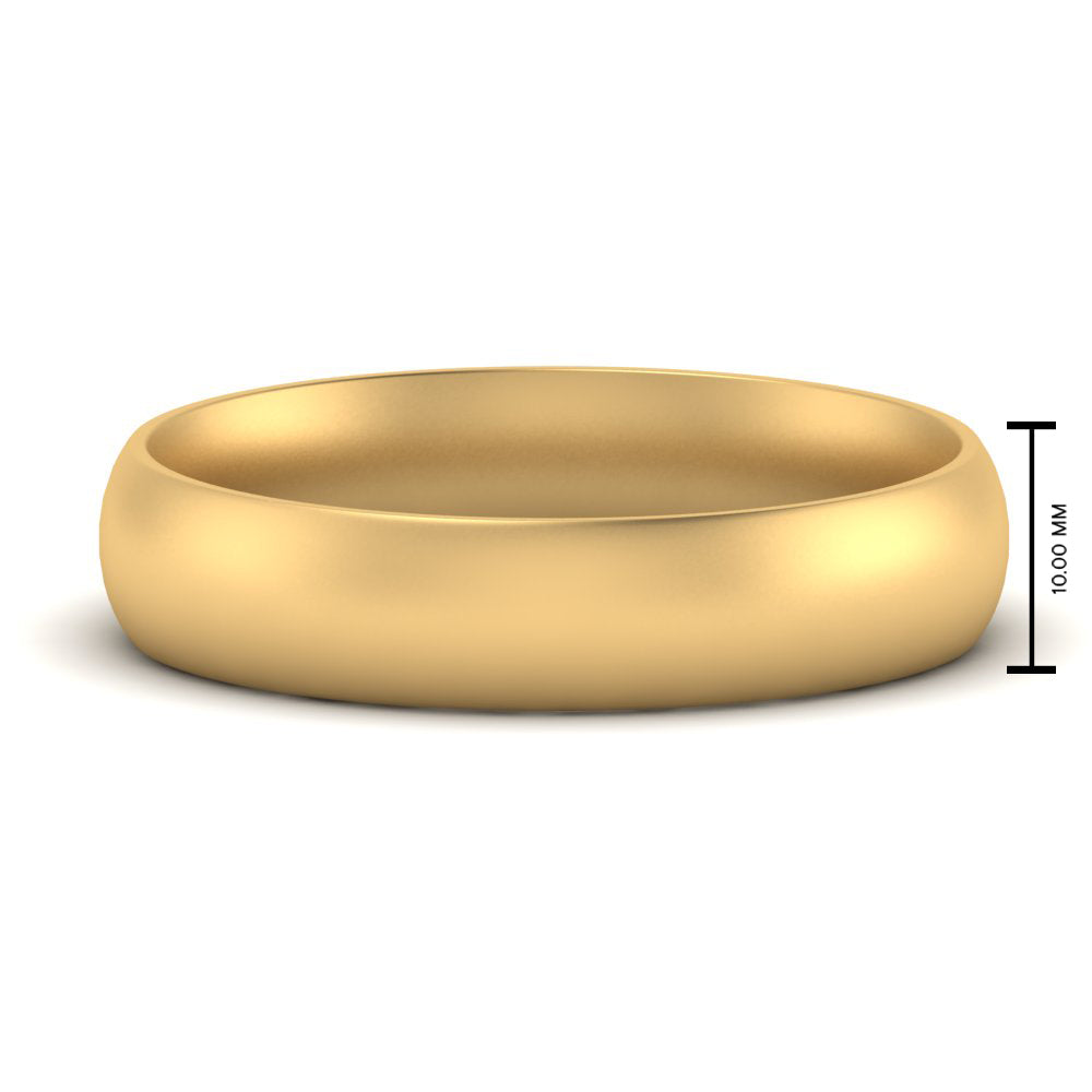 Comfort Fit Mens Wedding Band