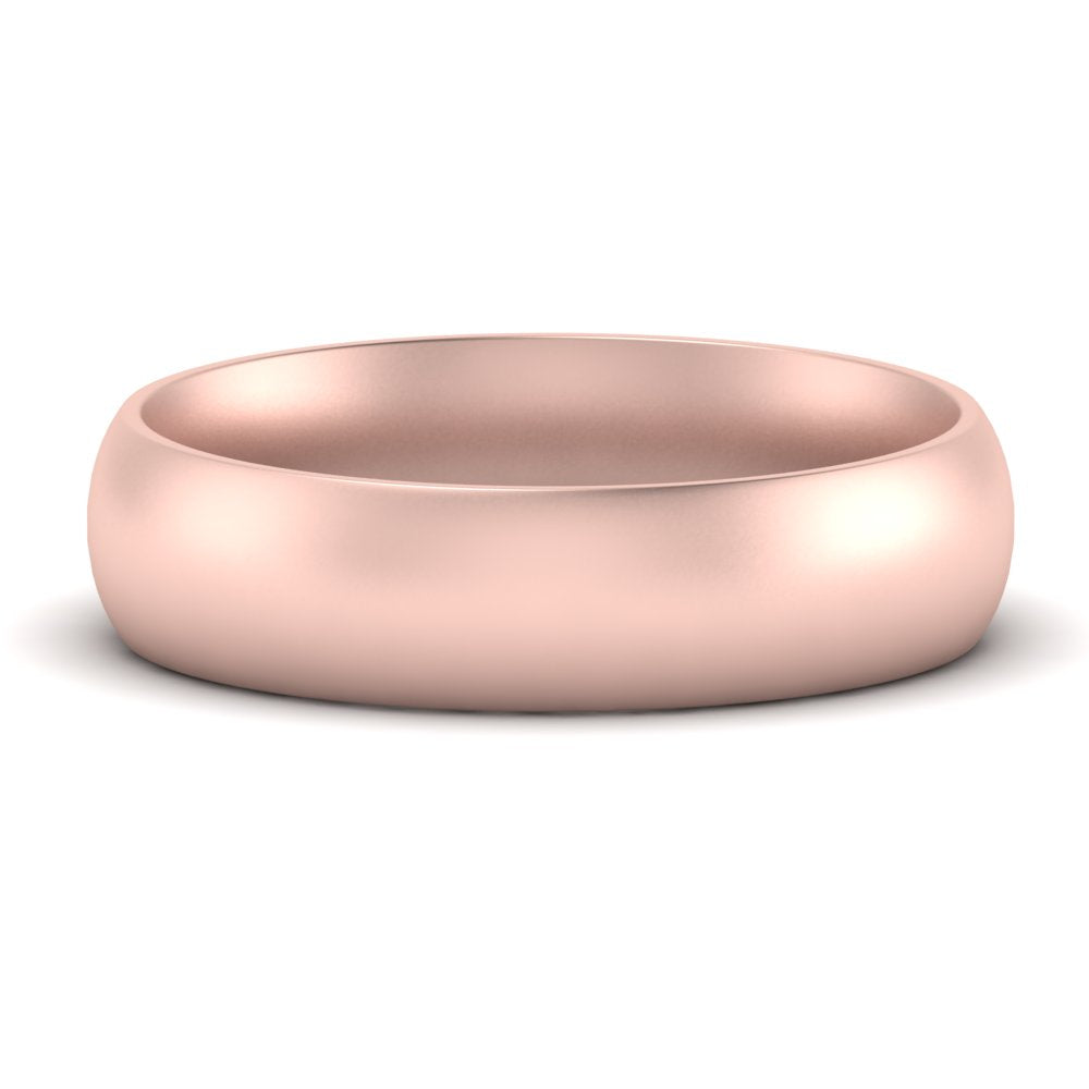 Comfort Fit Mens Wedding Band