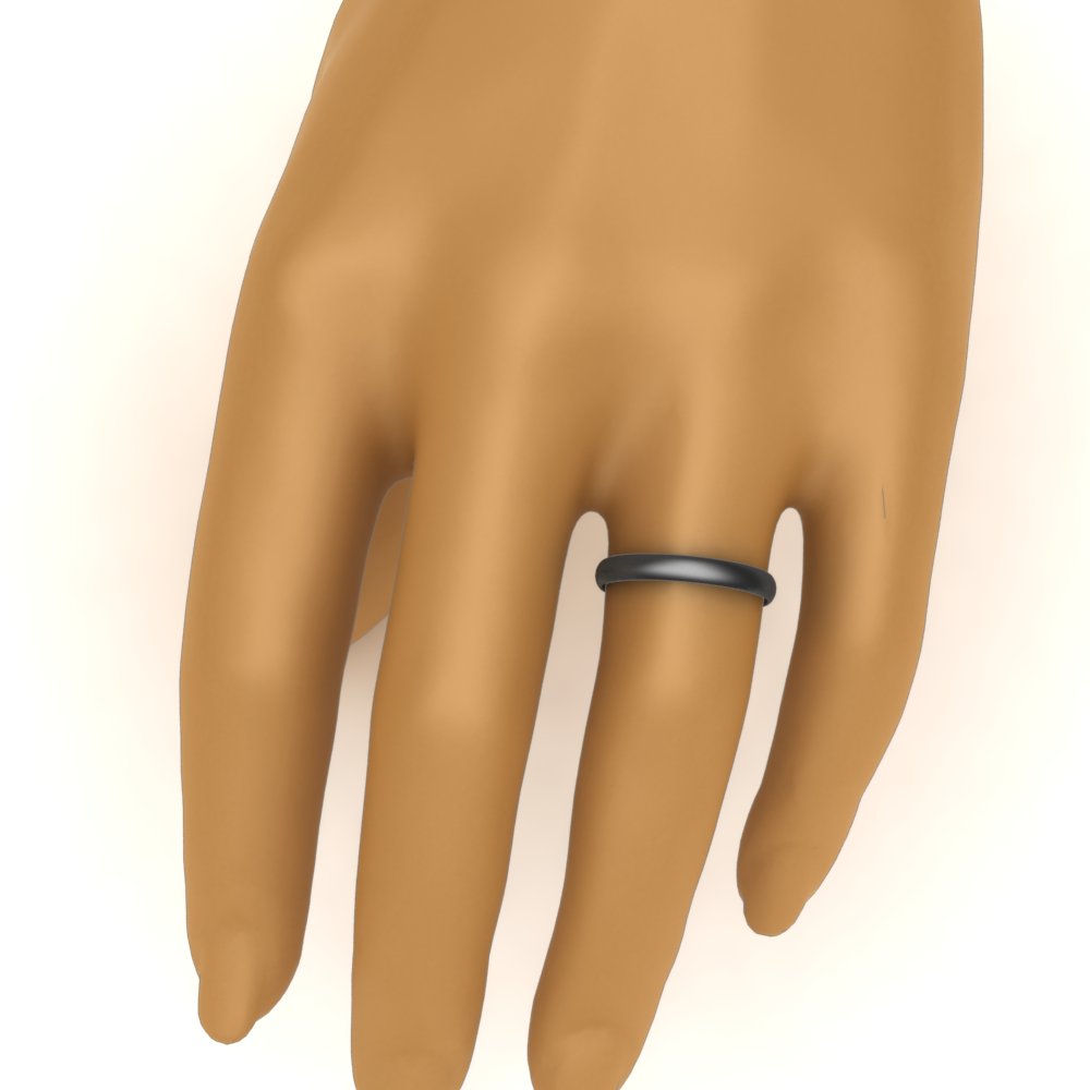 Comfort Fit Mens Wedding Band
