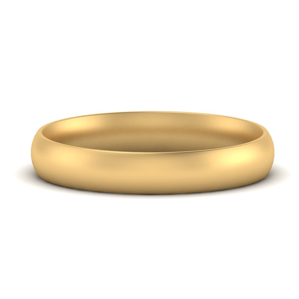 Comfort Fit Mens Wedding Band
