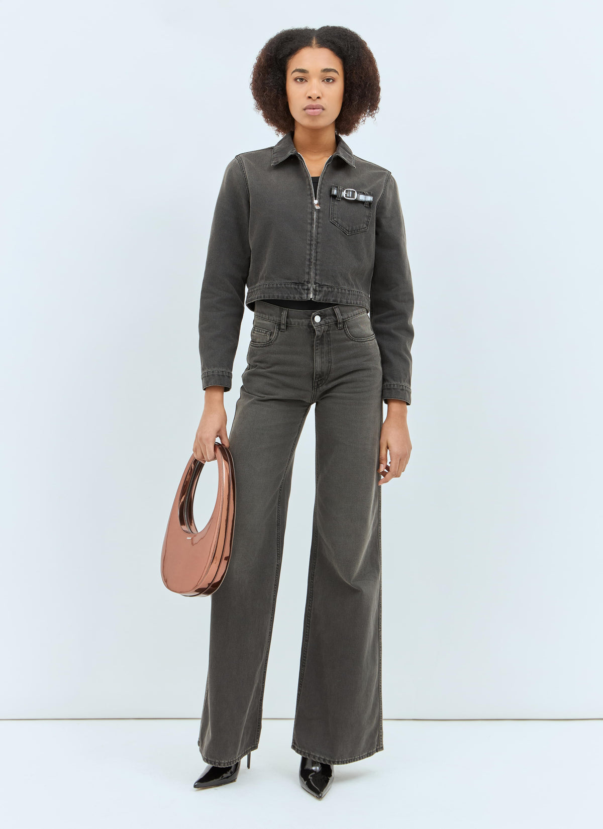 Coperni Women Wide Leg Jeans
