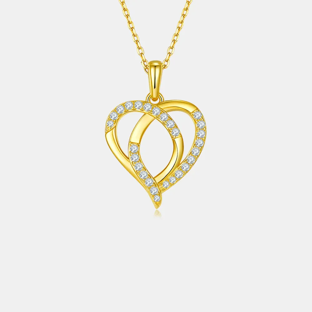 Sparkala™ 925 Sterling Silver Heart Shape Necklace
