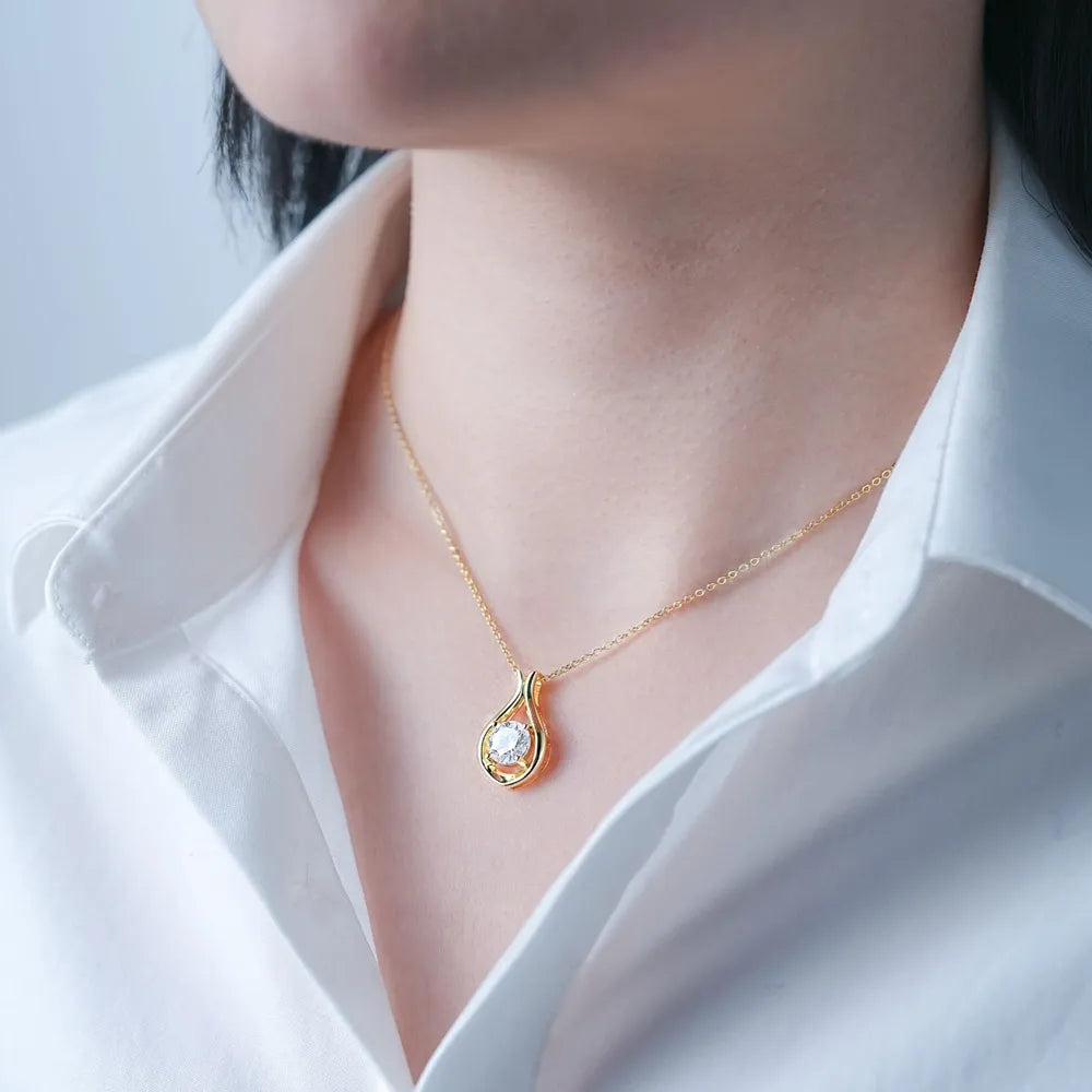 2 Carat Sparkala™ 925 Sterling Silver Pendant Necklace