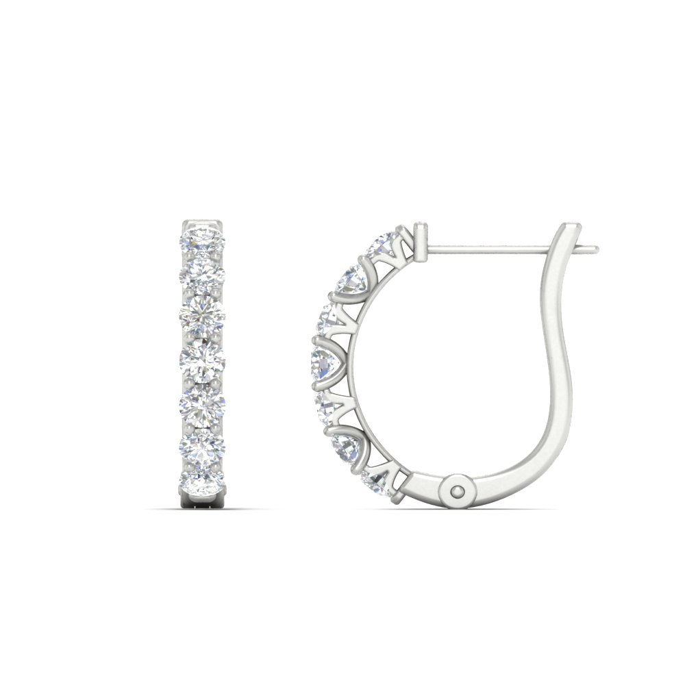 Modern Huggie Hoop Earrings