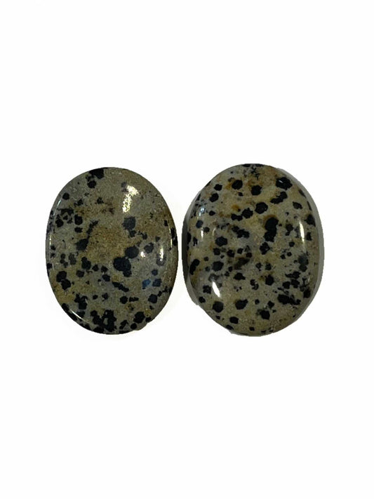 Dalmatian Jasper Comfort Stone