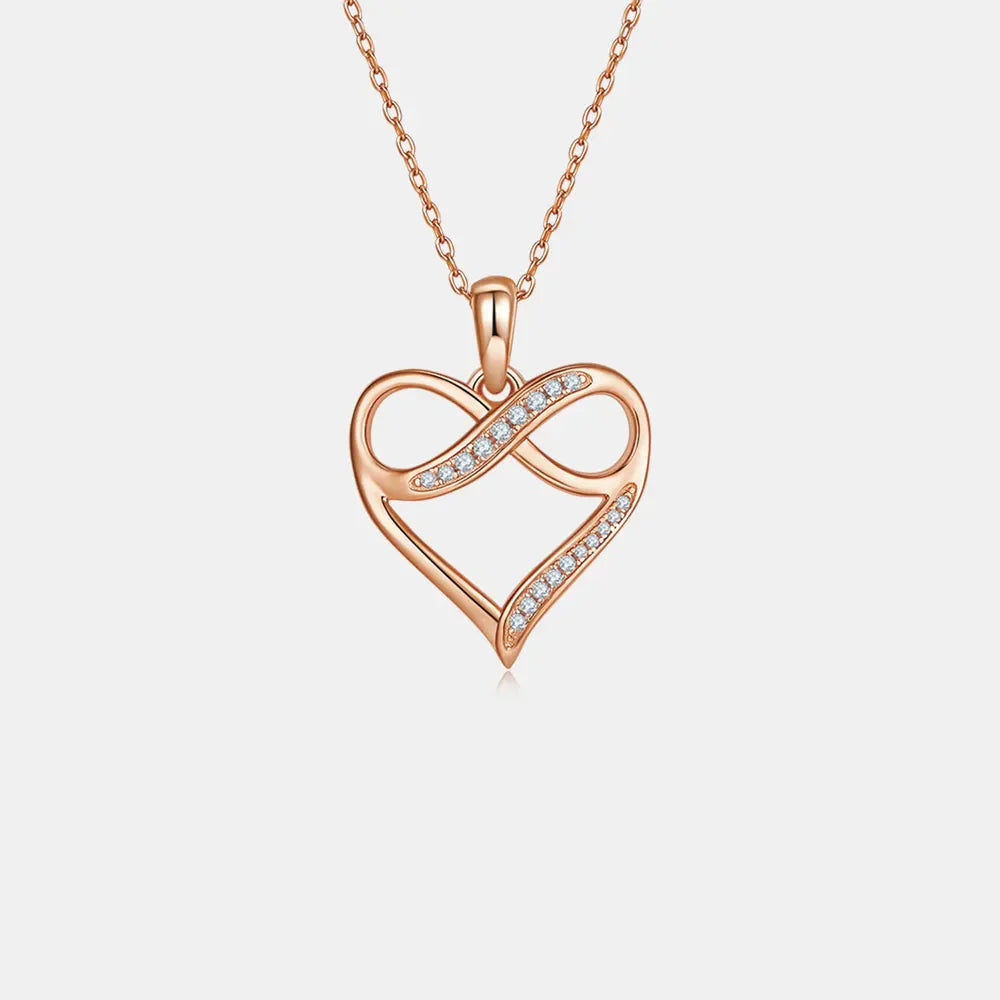 Sparkala™ 925 Sterling Silver Heart Necklace