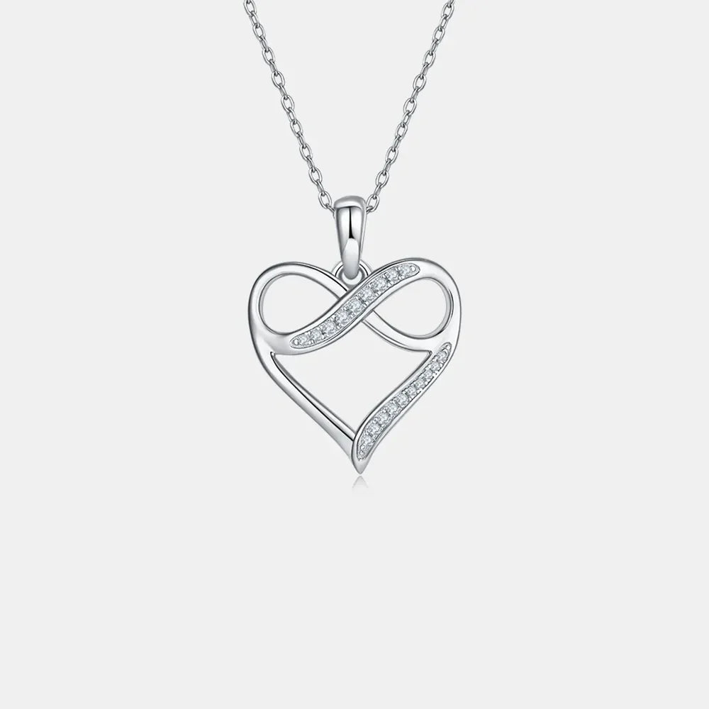 Sparkala™ 925 Sterling Silver Heart Necklace