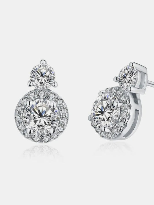 1 Carat Sparkala™ 925 Sterling Silver Earrings