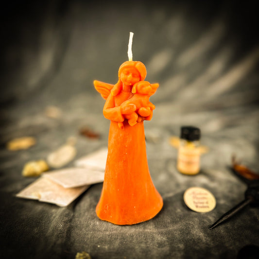 Dog Guardian Spirit Candle Spell Kit - Pet Healing & Protection
