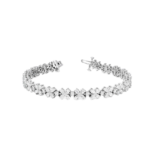 Fancy Flower Bracelet