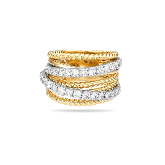 Double Cross Over Rope Ring