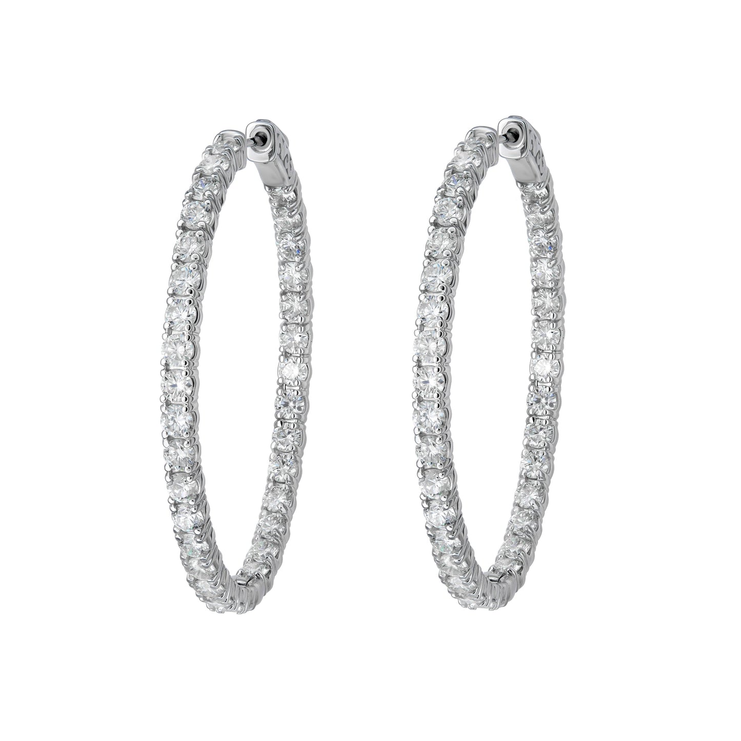 Elongated Basket Hoops