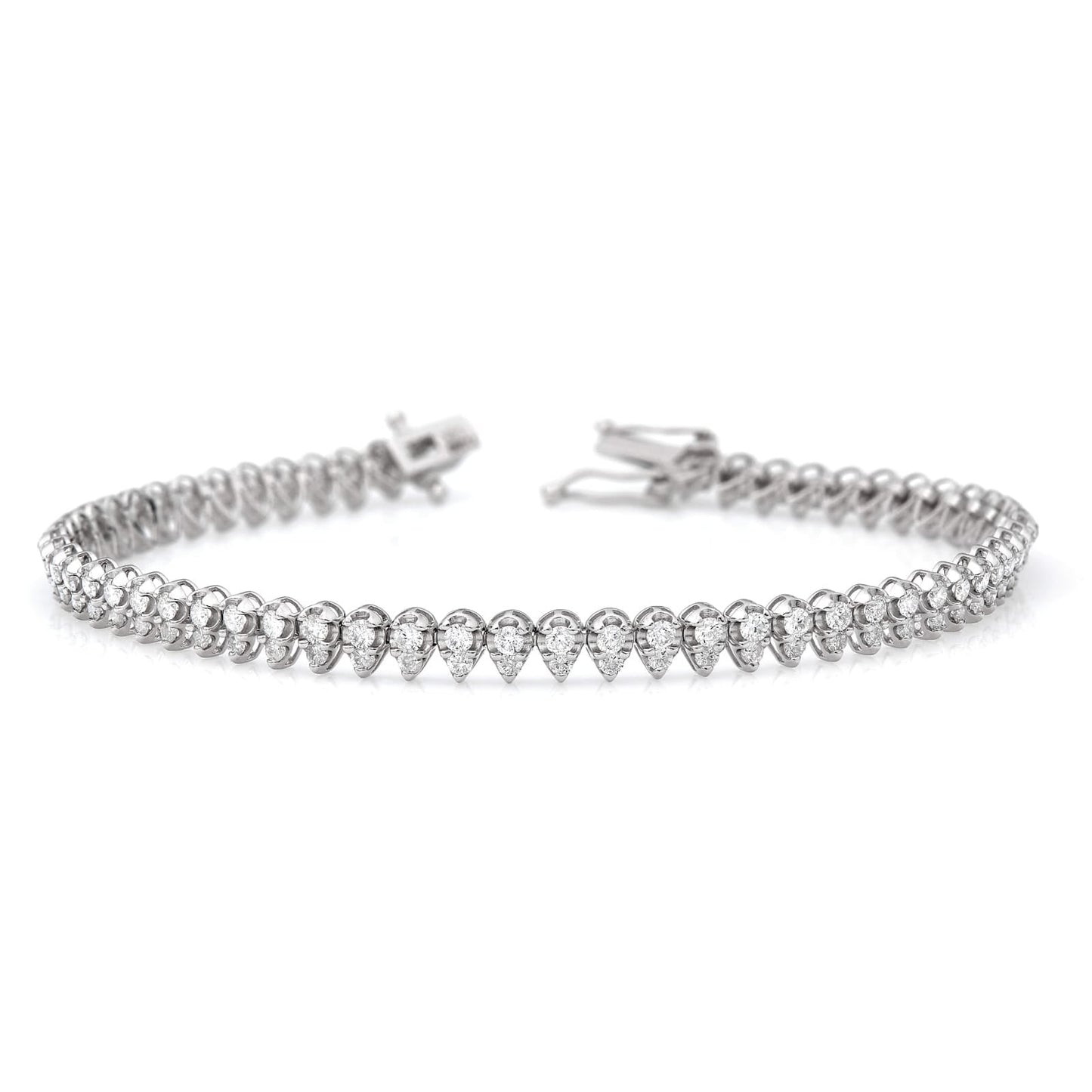 Pear Shape Illusion Bracelet