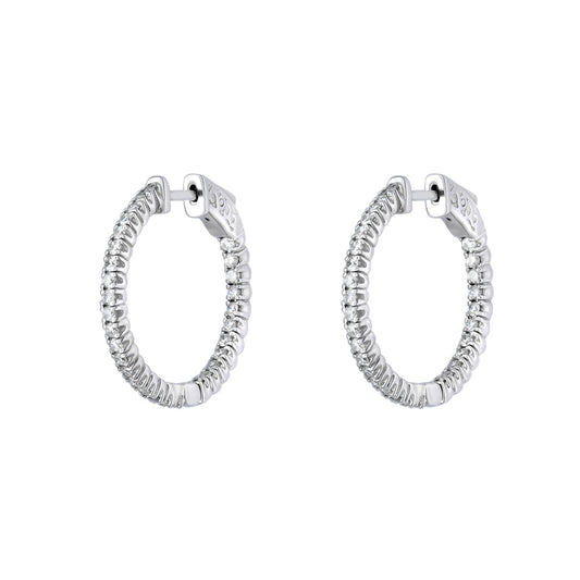 Inside-Out Round Tulip Hoops