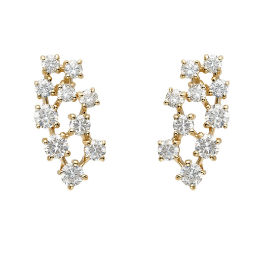 Cluster Grape Earrings