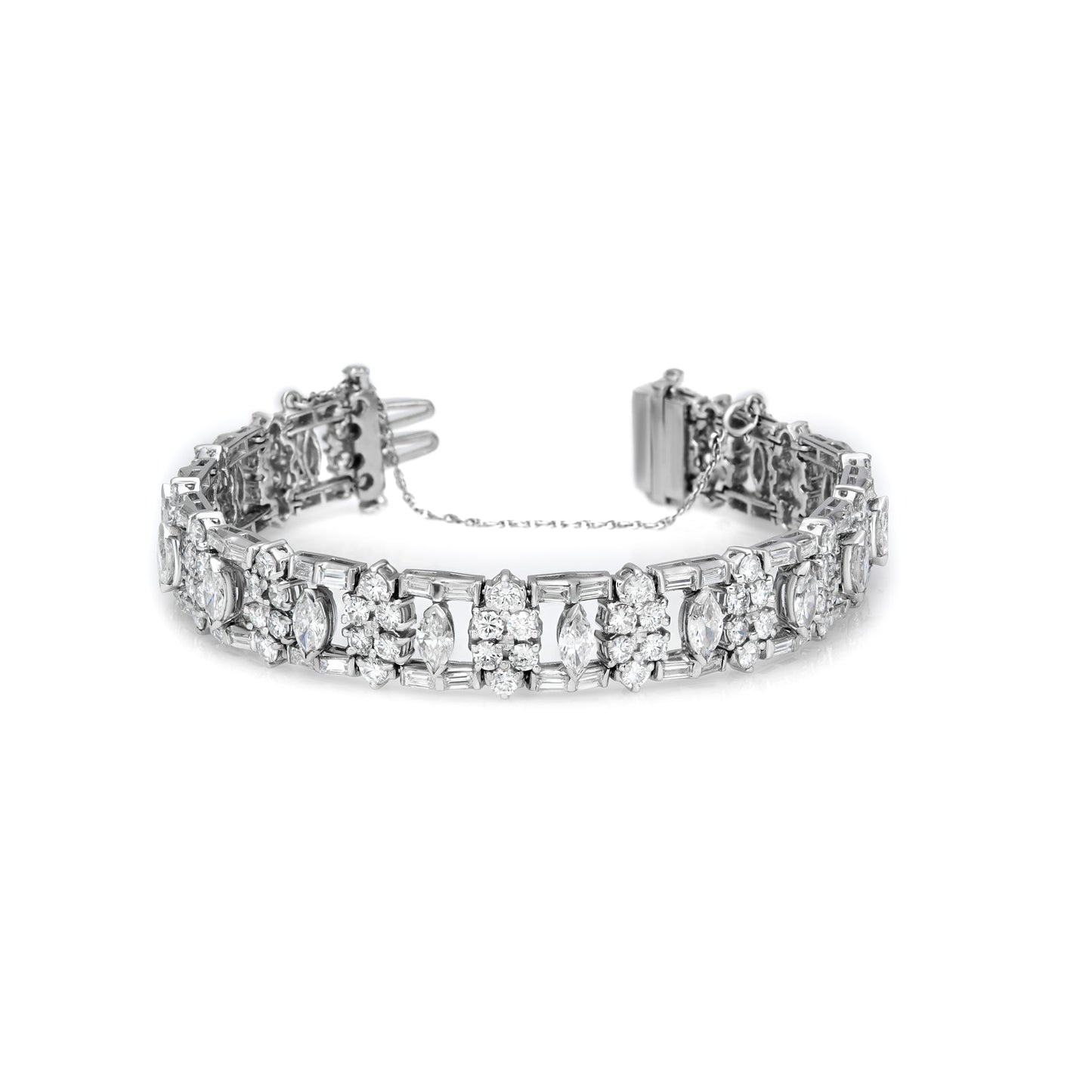 Baguette Bar & Multi Shape Bracelet