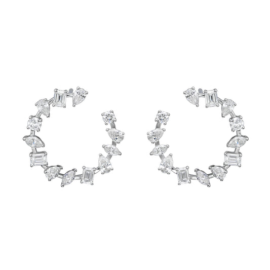 Multi Shape Open Hoops