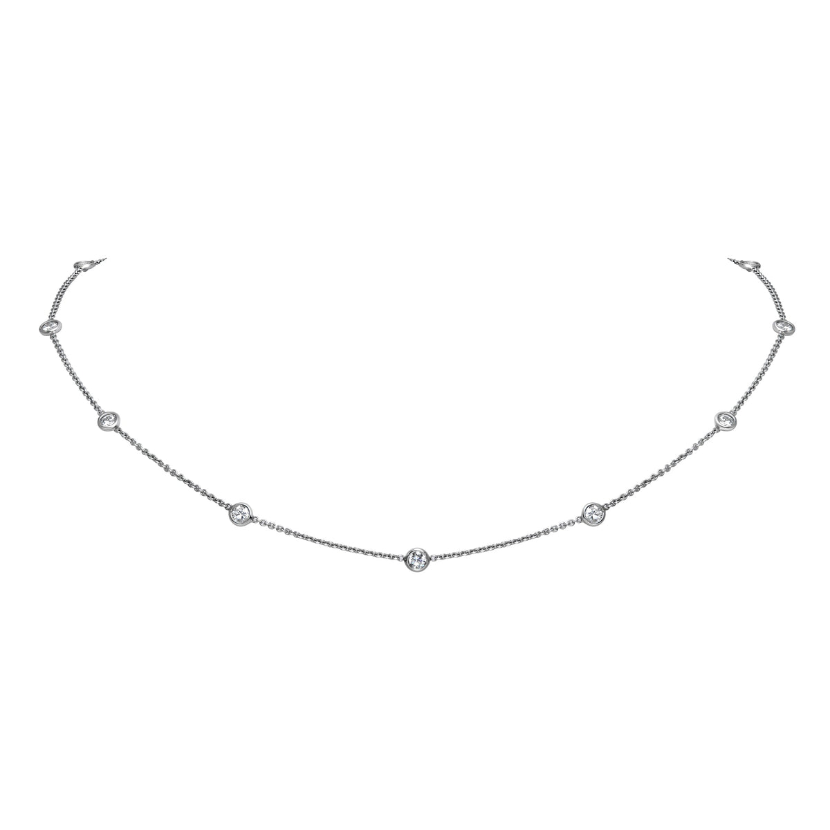 Diamonds By The Yard Necklace