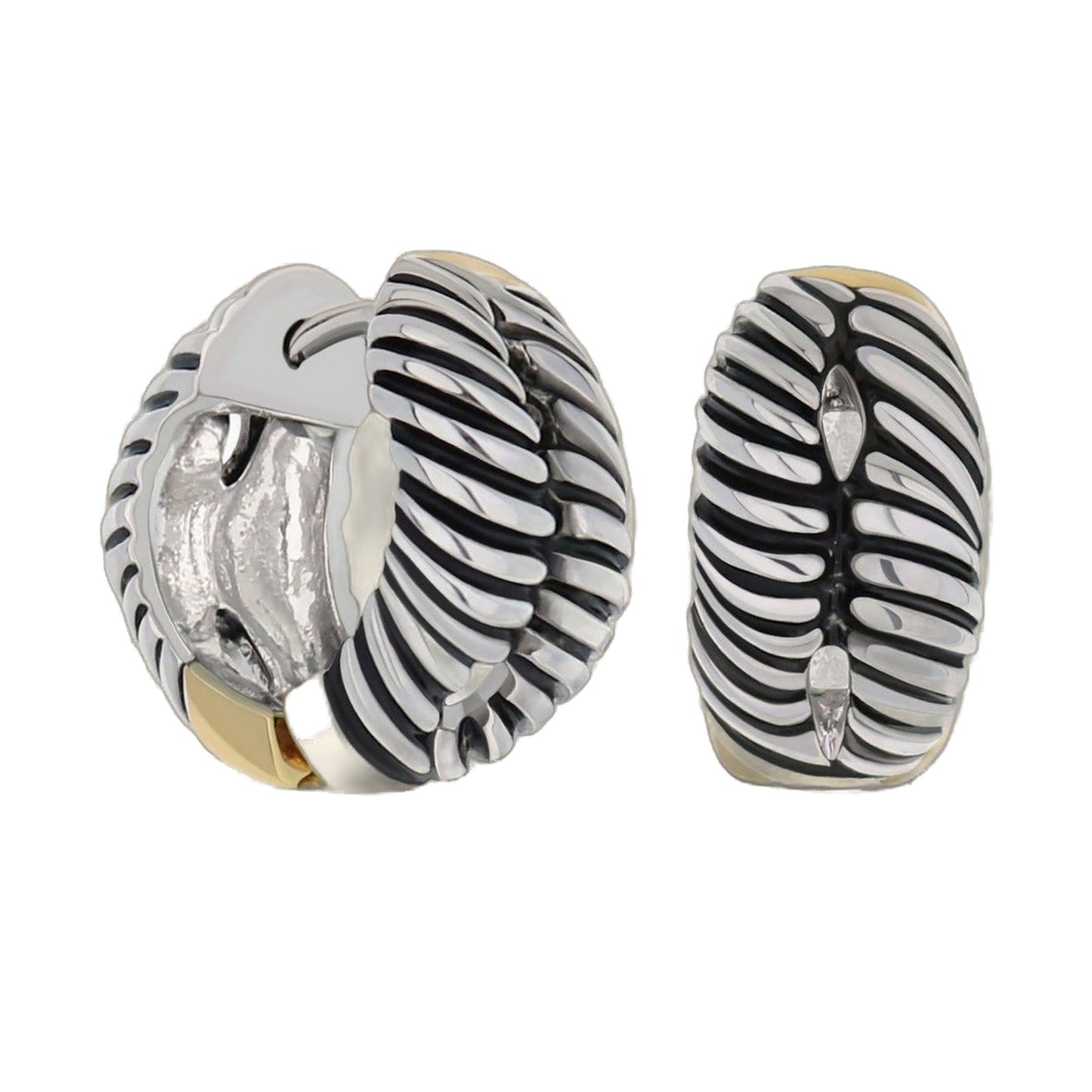 Antique Huggie Earrings