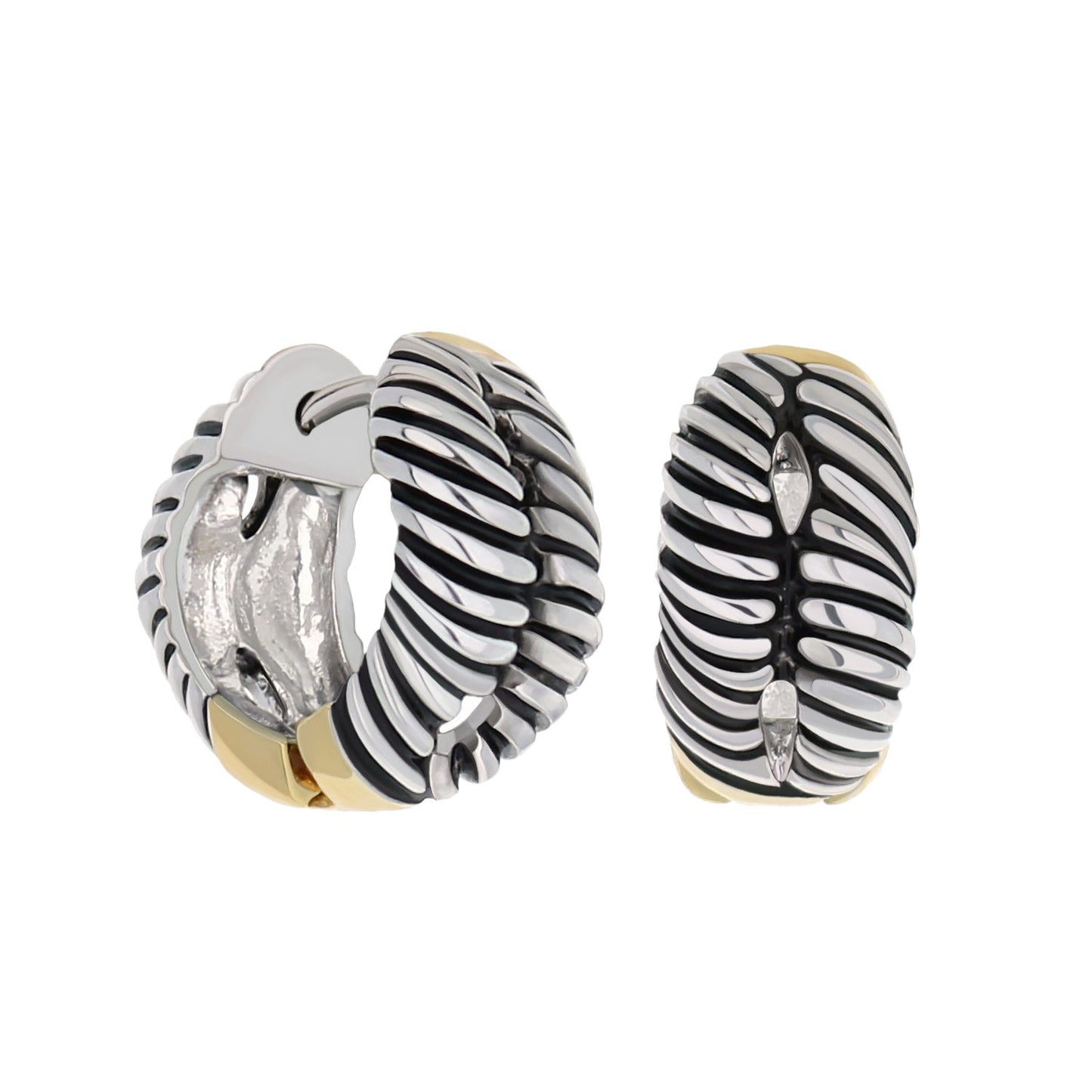Antique Huggie Earrings