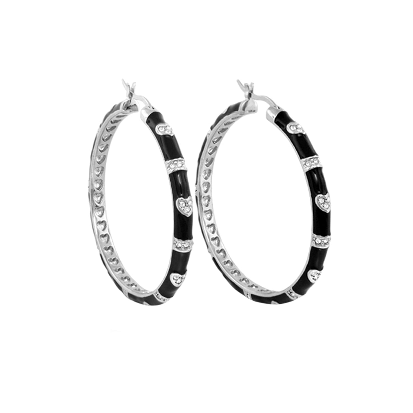 Pave Love Earrings