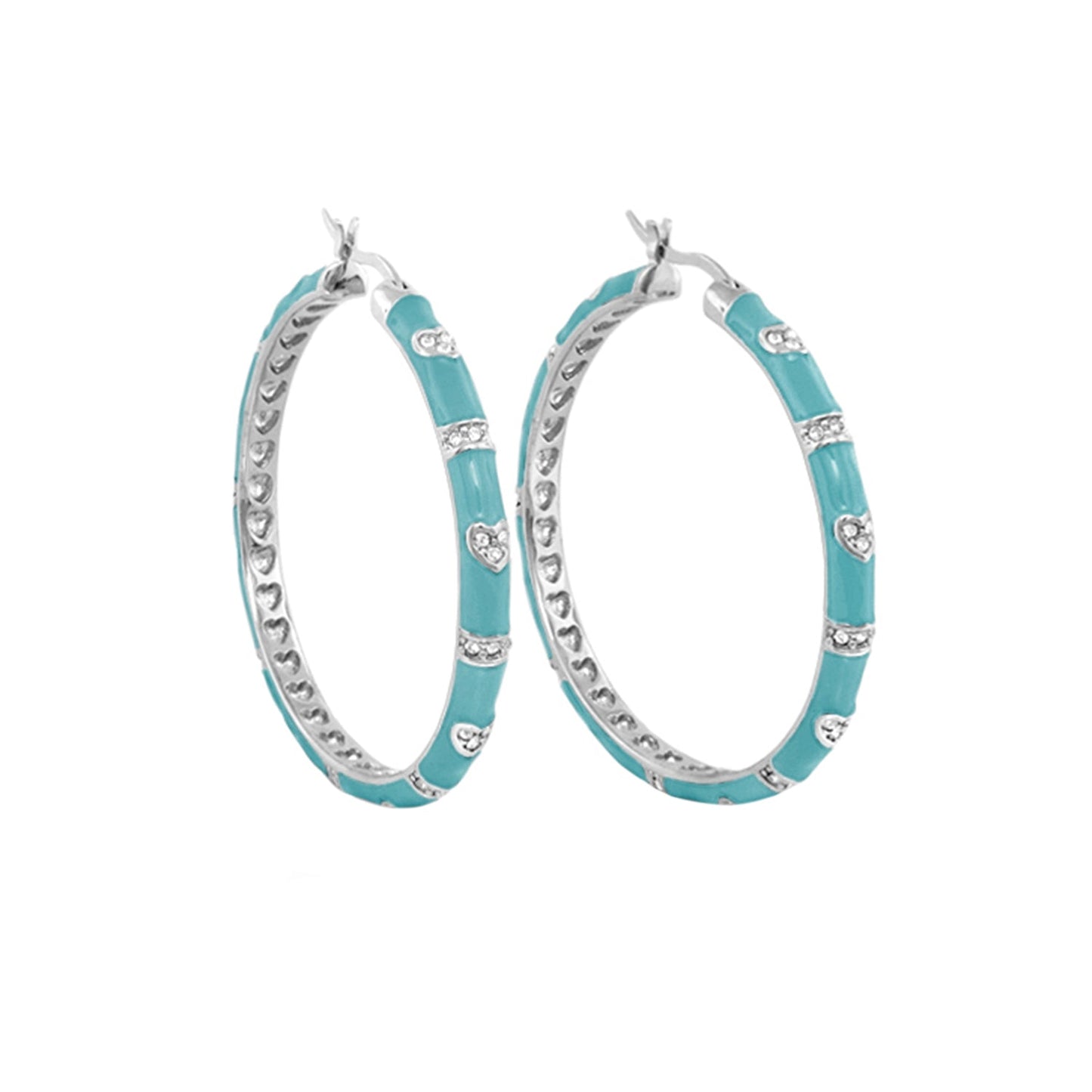 Pave Love Earrings