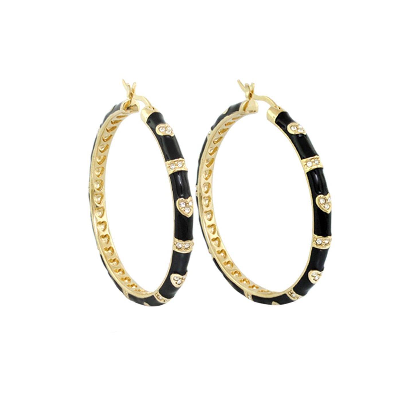 Pave Love Earrings
