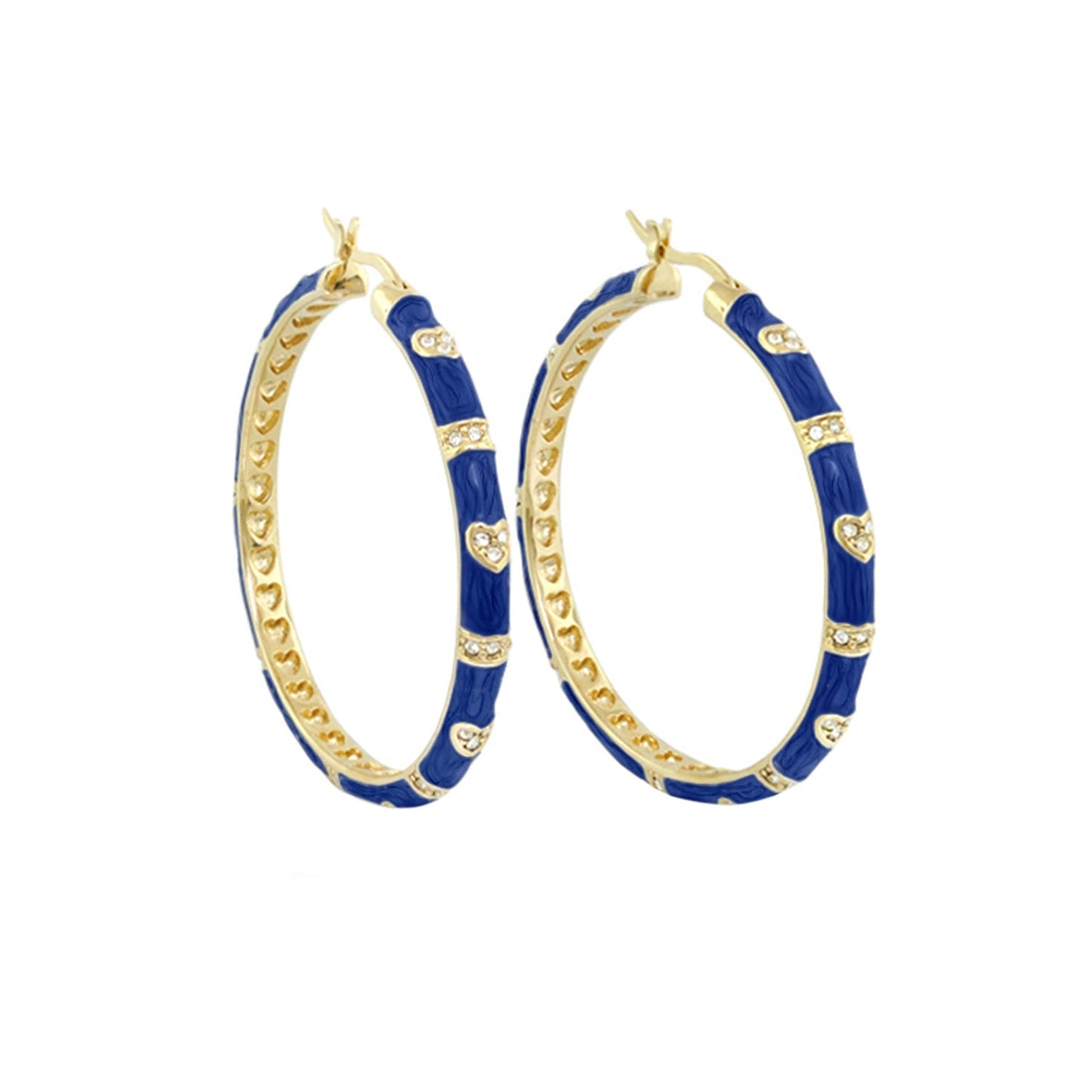 Pave Love Earrings