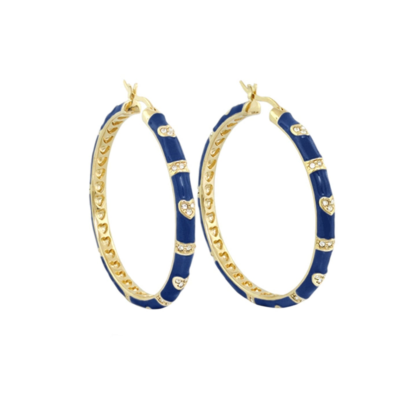 Pave Love Earrings