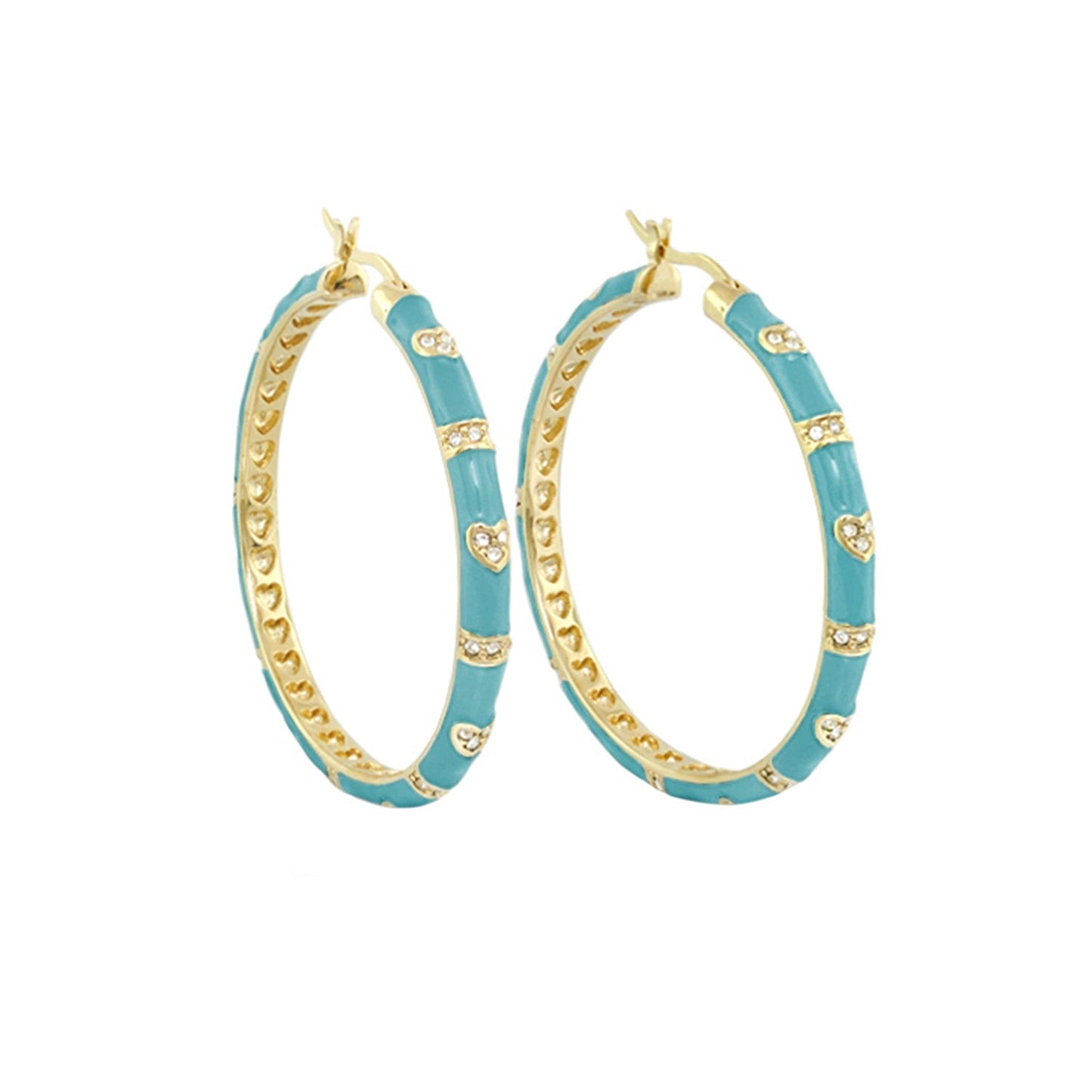 Pave Love Earrings