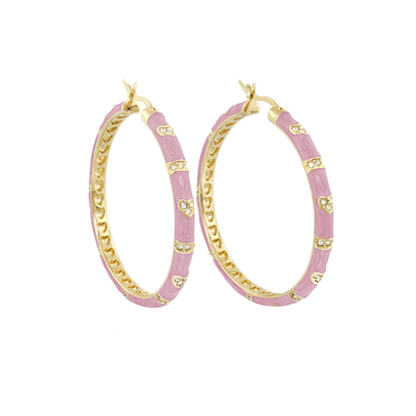 Pave Love Earrings