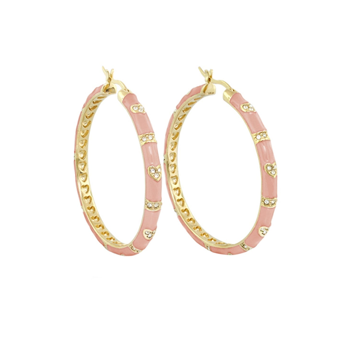 Pave Love Earrings
