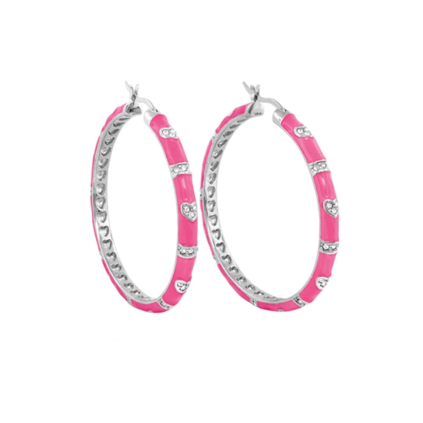 Pave Love Earrings