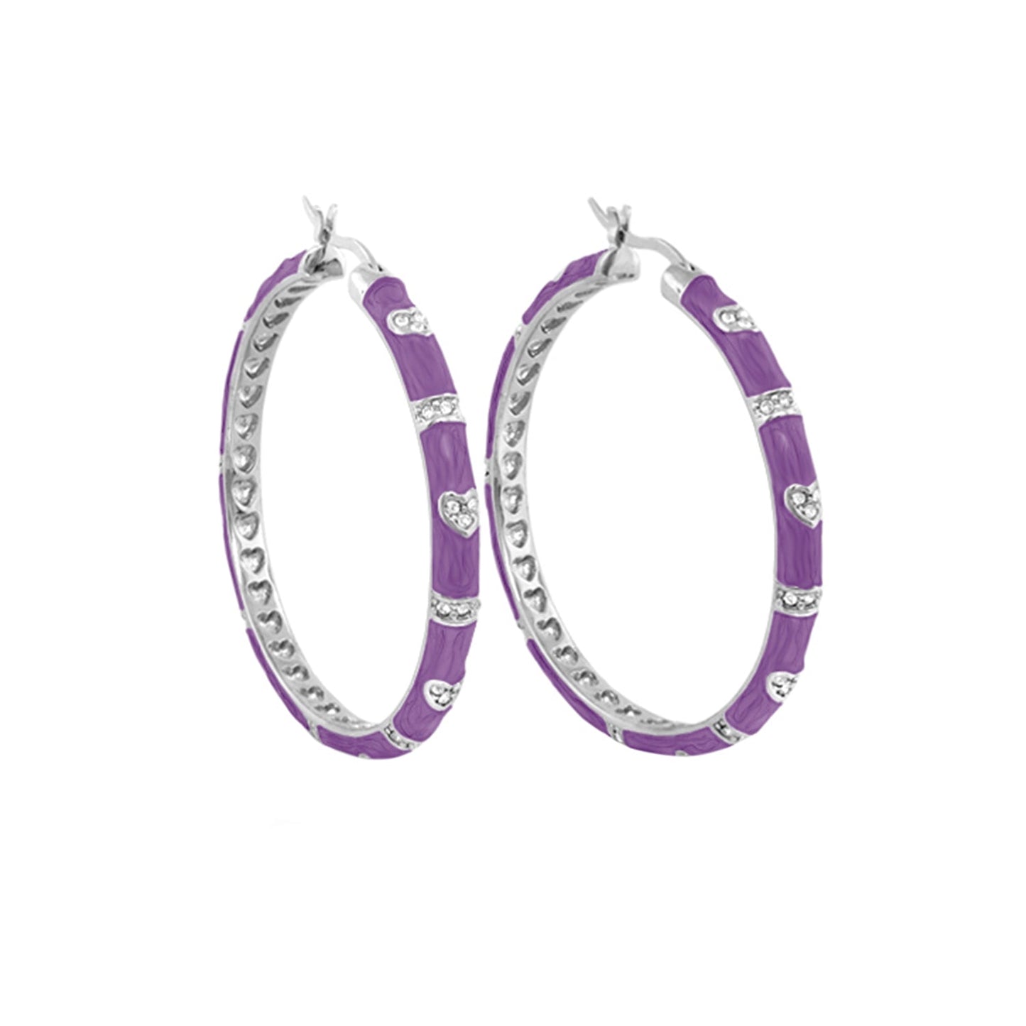 Pave Love Earrings