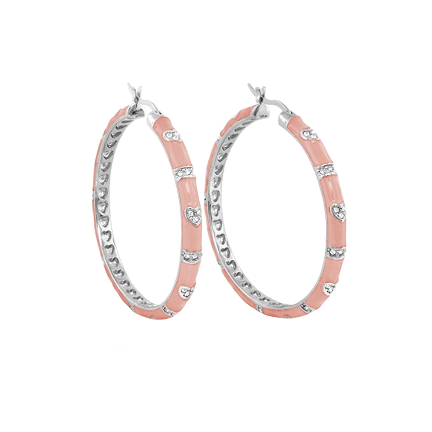 Pave Love Earrings