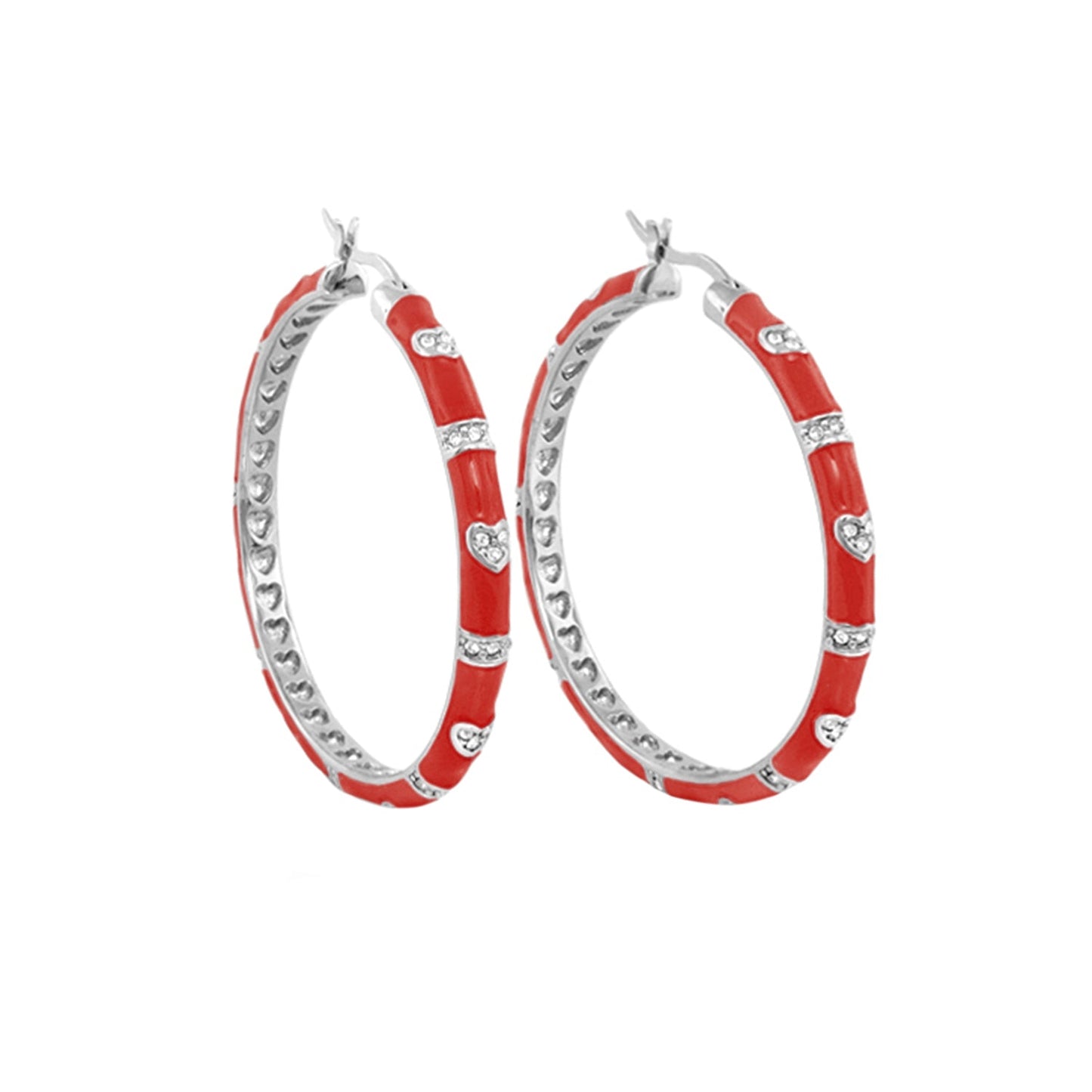 Pave Love Earrings