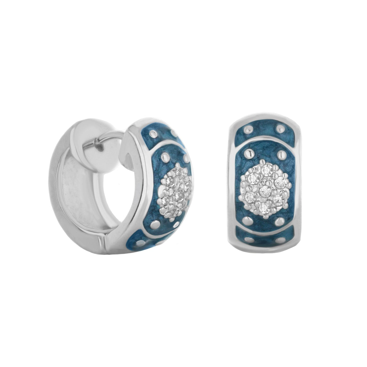 Enamel Crystal Huggies