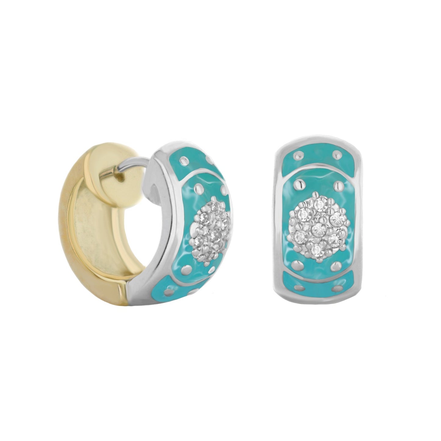 Enamel Crystal Huggies