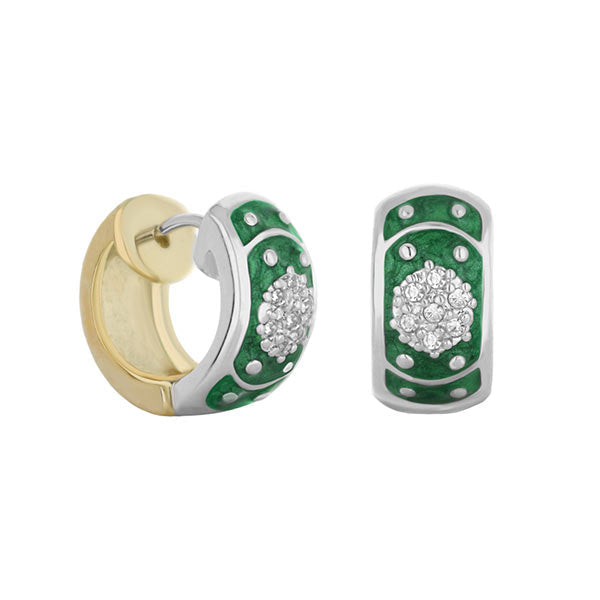Enamel Crystal Huggies