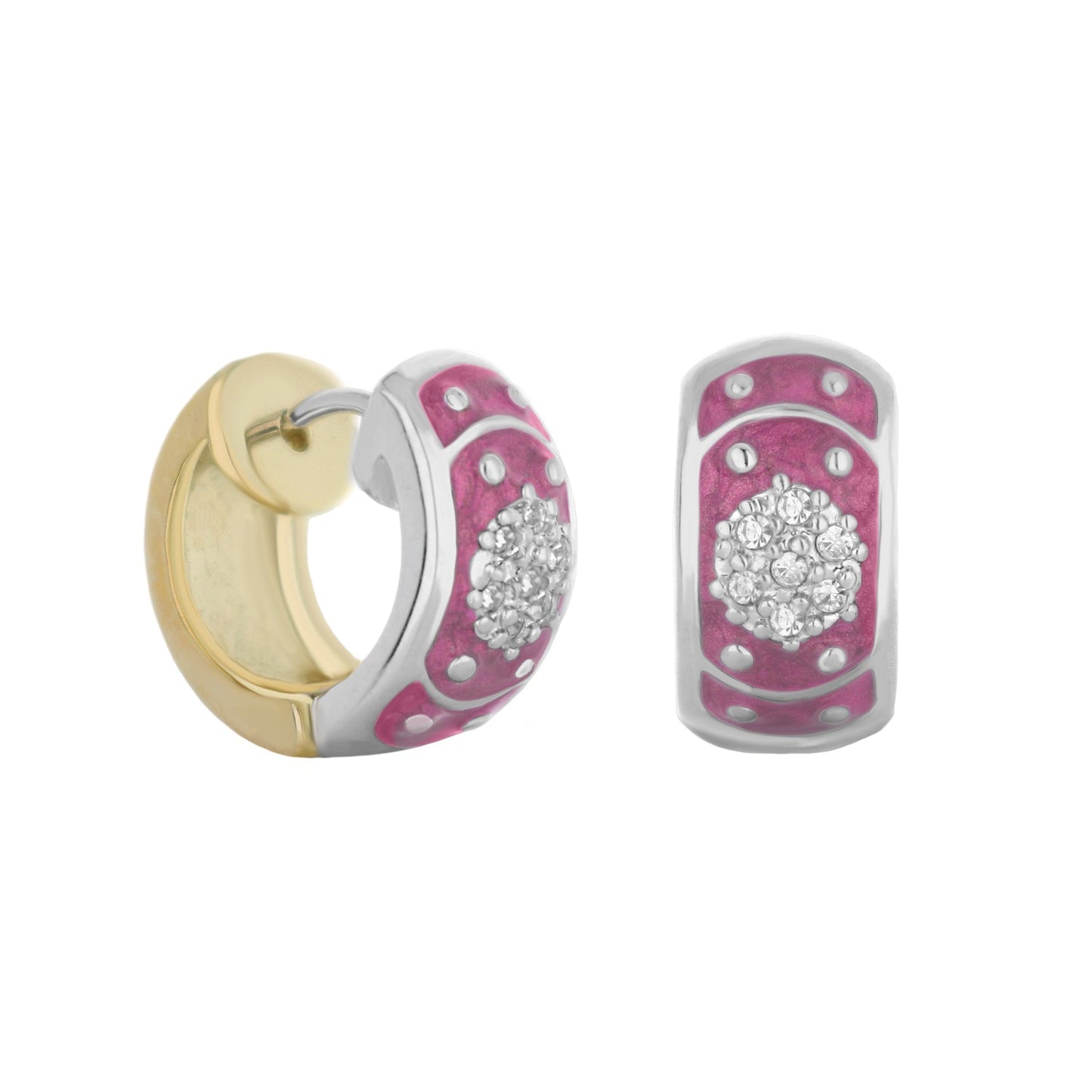 Enamel Crystal Huggies