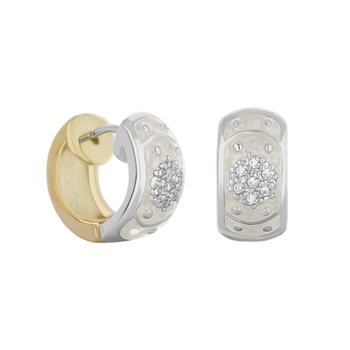 Enamel Crystal Huggies