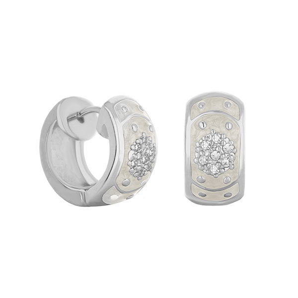 Enamel Crystal Huggies