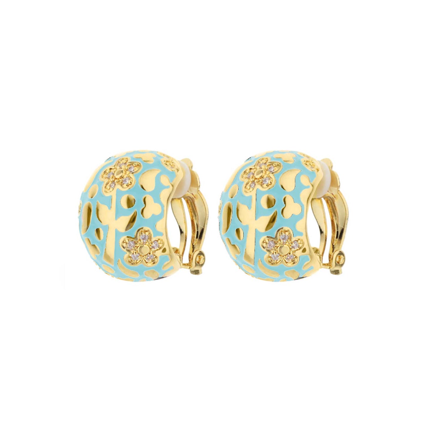 Flowers by Orly Dome Earrings